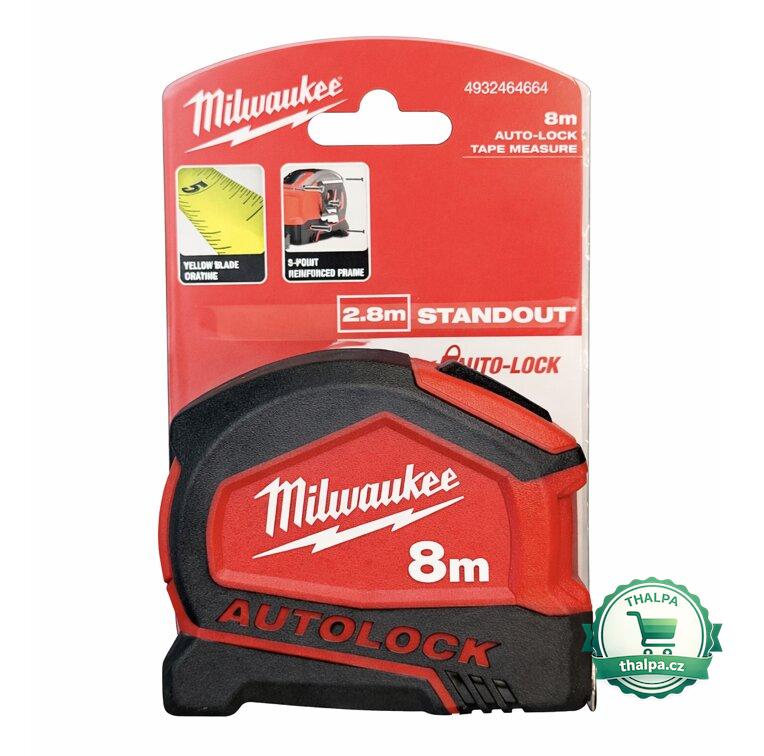 Milwaukee svinovací metr AutoLock 8 m