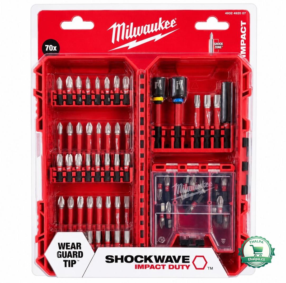Milwaukee sada bitů 70 ks