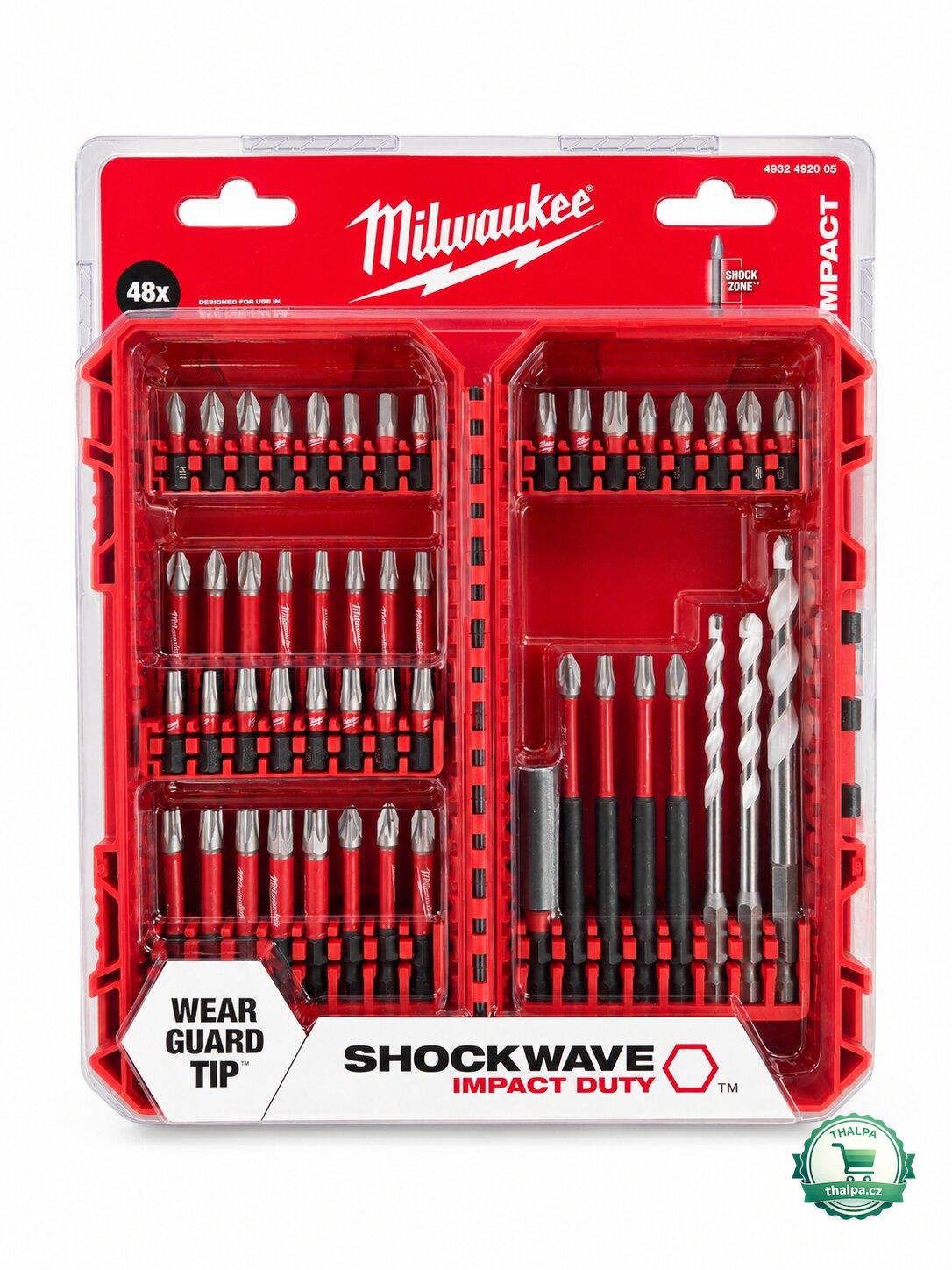 Milwaukee sada bitů 48 ks