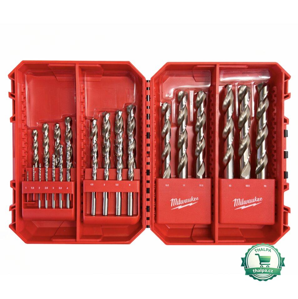 Milwaukee vrtáky do kovu Thunderweb HSS 25 ks – DIN 338