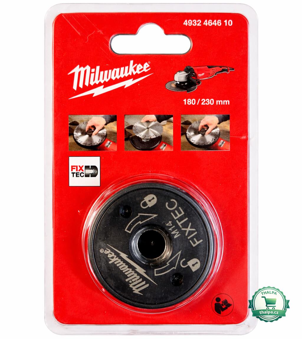 Milwaukee rychloupínací matice M14 FIXTEC XL pro úhlové brusky 180–230 mm