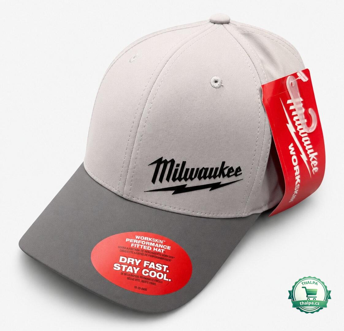Milwaukee kšiltovka Flexfit BCP GR L/XL šedá