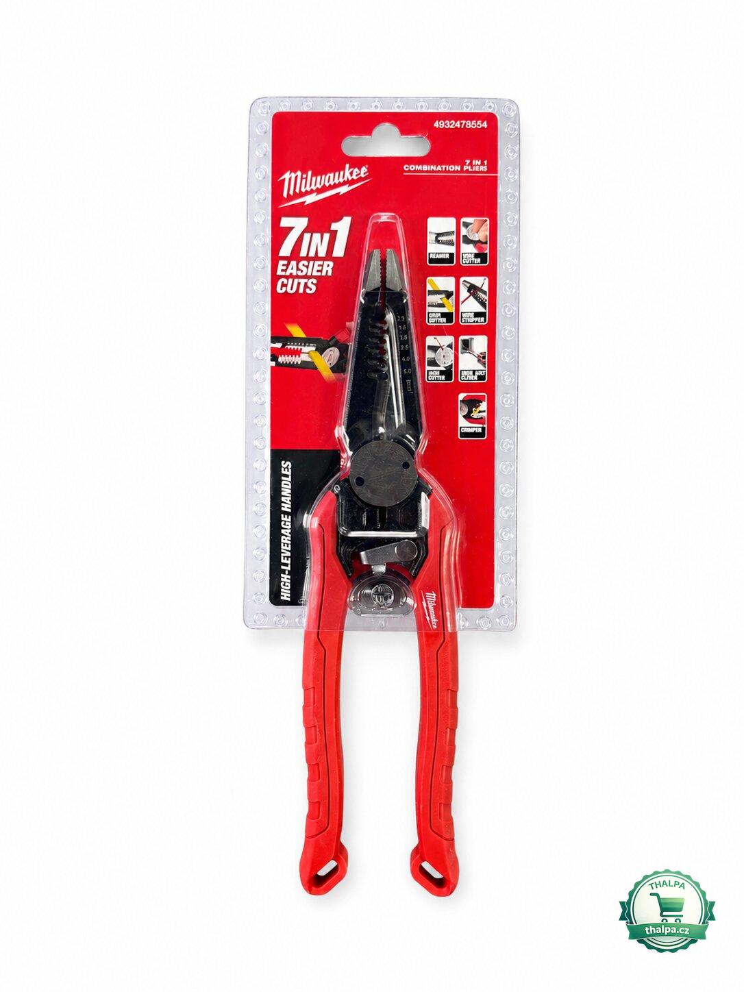 Milwaukee elektrikářské kleště 7 v 1