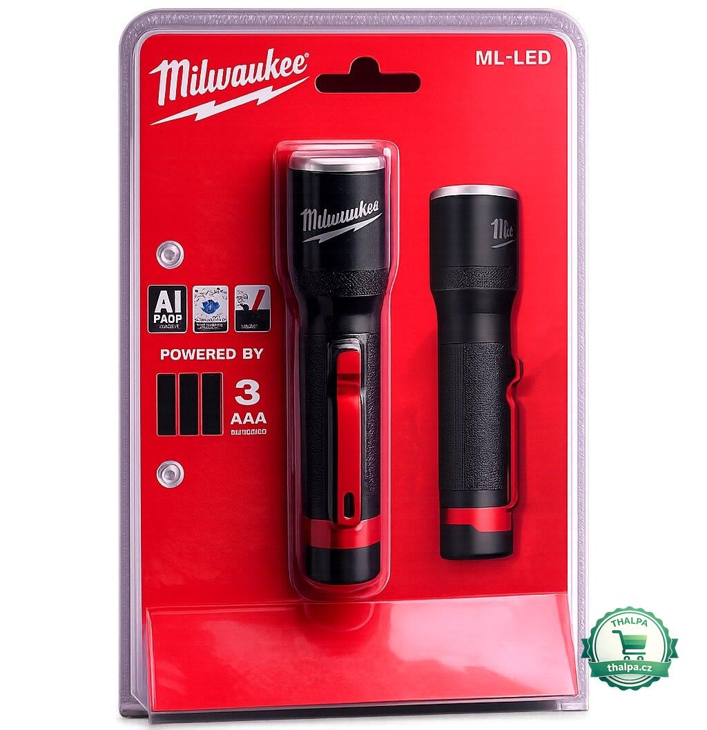 Milwaukee ML-LED alkalická svítilna